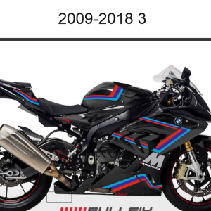Kit stickere compatibile BMW S1000 rr model 2009 - 2018 Customizabile