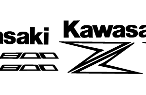 Kit stickere compatibile Kawasaki z800 dimensiuni custom