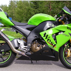 Kit stickere compatibile kawasaki ninja zx6r 2003 customizabile 636 Circuit Custom