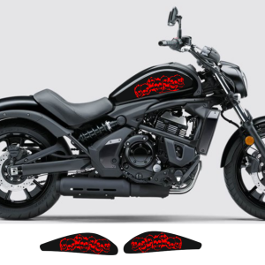 Kit stickere compatibile kawasaki Vulcan S  model custom cover rezervor stanga/dreapta