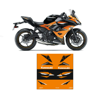 Kit stickere compatibile kawasaki ninja 650 2019