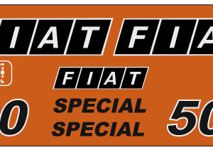 Kit stickere tractor Fiat 500 DT  special
